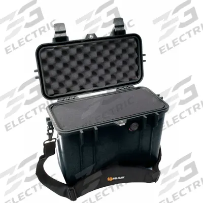 PELICAN Protective Case: 5 3/4 in x 13 5/8 in x 11 3/4 in Inside - Suitcase-Style Cases