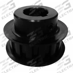APPROVED VENDOR Timing Pulley: Trapezoidal, Fixed, For L Timing Belt Section, For 1/2 in Belt Wd (MPN 14LF050X1/2). Key specifications — Brand: APPROVED VENDOR; Tooth Profile: Trapezoidal; Finish: Black Oxide.
