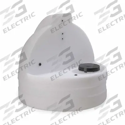 STENNER Chemical Tank: 7.5 gal, Polyethylene Tank, Vertical - Feed Tanks for Chemical Metering Pumps