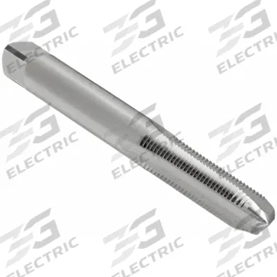 OSG Straight Flute Tap: #6-32 UNC, H3 / 2B-3B, 3 Flute, Plug Chamfer, Cobalt (MPN 1745100) - Hand Taps for Mold & Tool Steels