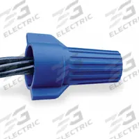 BUCHANAN Twist-On Wire Connectors: Blue, Wire Sizes 6 AWG – 6 AWG, 600 V, 50, PK (MPN WT54-1). Key specifications — Brand: BUCHANAN; Maximum Wire Combination: (2) 6 AWG; Manufacturer Part Number: WT54-1; Minimum Wire Combination: (3) 12 AWG.