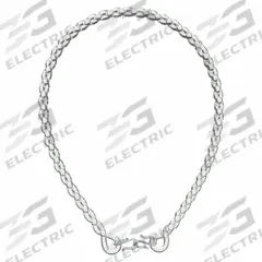 EAGLE BELTING Twisted O-Ring: Clear, 3/16 in Dia, 12 1/2 in Overall Lg, Smooth, 85A, 50 PK (MPN 5050005). Key specifications — Hardness: 85A; Brand: EAGLE BELTING; Belt Material: Polyurethane; Color: Clear.