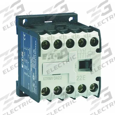 EATON Mini Control Relay: DIN-Rail Relay Mounting, 24V DC Coil Volt, 4NO - DIN Rail-Mounted Relays