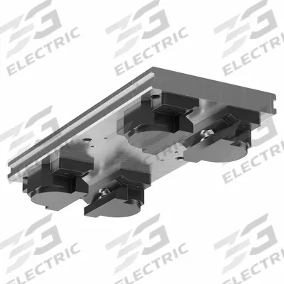 HEPCOMOTION Carriage: For 44 mm Rail Wd, Roller, GV3 Std Carriage, 35.8 mm Carriage Ht - HepcoMotion GV3 Roller Carriages