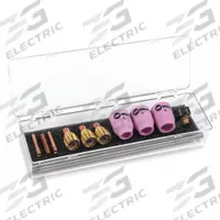 MILLER ELECTRIC Gas Lens Accessory Kit: For 20 Series (MPN AK4GL). Key specifications — Brand: MILLER ELECTRIC; Manufacturer Part Number: AK4GL; Kit Includes: Short Back Cap.