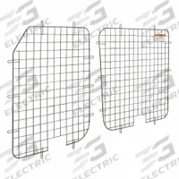 WEATHER GUARD Van Window Screen: Van Window Screen, Steel, 41 in Overall Wd, 27 in Overall Ht, Black (MPN 88061). Key specifications — Color: Black; Includes: Mounting Hardware; Product Type: Van Window Screen; Material: Steel; Mounting Location: Side Door; Brand: WEATHER GUARD.