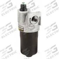 PARKER Hydraulic Pressure Filter: Single Lg, 20 gpm Nominal Flow, 1,000 psi Max. Pressure, Paper (MPN 15CN110QM250M4M41). Key specifications — attr95822: 10; attr95823: Paper; attr95824: SAE #12; attr98906: PARKER; attr95818: Single Length.