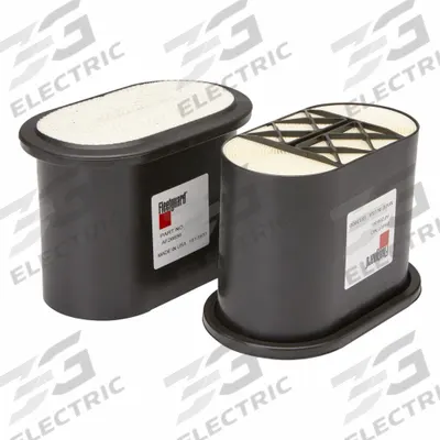 FLEETGUARD Automotive Air Filter: Round, 10 in Outside Dia - Bottom, 10 in Overall Lg - Round/Oval Engine Air Filters