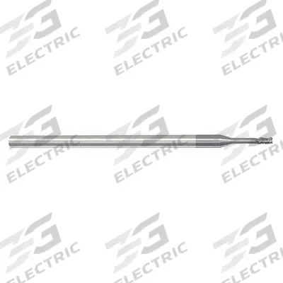 APPROVED VENDOR Corner Chamfer End Mill: Carbide, AlTiN Coated, 3 Flute, 1/32" Mill Dia - Reduced-Neck Fast-Cutting Carbide Corner-Chamfer End Mills for Steel & Cast Iron