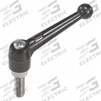 KIPP Adjustable Handle: Zinc w/ SS Thread, 5/8"-11, 110 mm Lg (MPN K0117.5A61X40). Key specifications — Brand: KIPP.