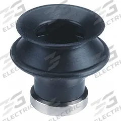 SMC Vacuum Pad: Bellows, w/o Adapter, 20 mm Pad Dia, Fluoro Rubber, Black with Green Mark, 60A (MPN ZP20BF). Key specifications — attr1019101: ZP20BF; attr1019103: SMC; attr1019107: 60A.