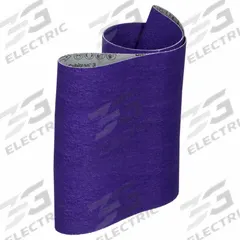 3M CUBITRON 3 Cloth Grinding Belt: 11 3/4 in W x 120 in L, Ceramic, 36 Grit, YF Wt Polyester Backing (MPN 7100316197). Key specifications — Series: Cubitron 1184F; Brand: 3M CUBITRON 3.