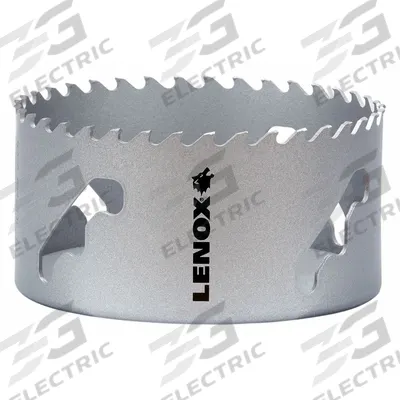 LENOX Hole Saw: 4 1/2 in Saw Dia., 3 Teeth per Inch, 1 7/8 in Max. Cutting Dp - Multi-Material-Cutting Hole Saws without Arbor
