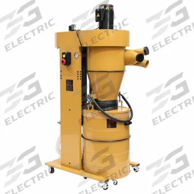 POWERMATIC Wood Dust Collector: Cyclone, 230V AC - Mobile Cyclone-Style Wood Dust Collectors with Cartridge Filter