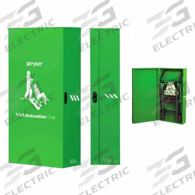 STRYKER Storage Cabinet: Aluminum (MPN 6254002000) - Evacuation Chair Parts & Accessories