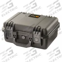 PELICAN Protective Case: 9 1/4 in x 13 in x 6 in Inside, No Foam, Black, Stationary, 4 lb Wt (MPN IM2100-X0000). Key specifications — Closure Type: Padlock Hasp; Brand: PELICAN; Carry-On Size: Yes.