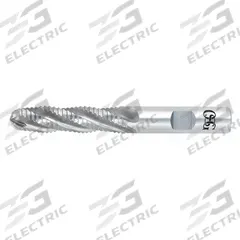 OSG Roughing End Mill: Cobalt, 6 Flute, 1-1/2" Mill Dia, 4" LOC, 6-1/2" OAL (MPN 4413700)