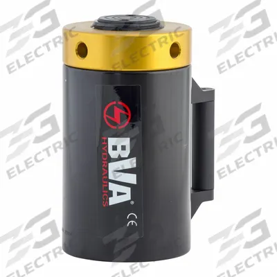 BVA HYDRAULICS Lock Nut Hydraulic Rams: 30 ton Nominal Capacity, 2 in Nominal Stroke Lg - Lightweight Lock Nut Rams