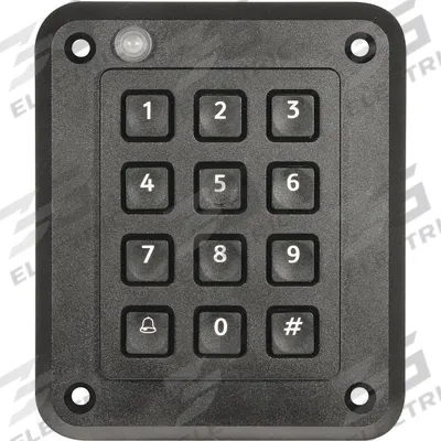 STORM INTERFACE Keyless Access Control Keypad: 4 11/16 in Ht, 1 11/16 in Dp, 3 15/16 in Wd - Keypads