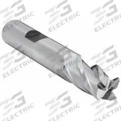 YG-1 Square End Mill: Cobalt, 4 Flute, 7/32" Mill Dia, 9/16" LOC, 2-7/16" OAL (MPN 07295)