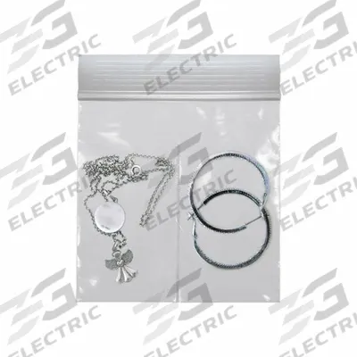 Grainger Reclosable Bag: 2 mil Thick - Compartmented Reclosable Zip Poly Bags