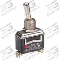 APPROVED VENDOR Toggle Switch: 2 Position, 2 Connections, SPST, Screw Terminals Connection (MPN 2VLN5). Key specifications — AC Contact Rating: 20 A @ 125 V; Switch Function Configuration: On/Off; Brand: APPROVED VENDOR; Series: HY29; Horsepower: 2 hp.