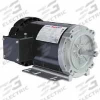 LEESON General Purpose Motors: C-Face/Universal Mount, Totally Enclosed Fan Cooled, 3 hp, 575V AC (MPN 056T34F15676). Key specifications — Brand: LEESON; Nameplate Voltage @ 60 Hz: 575V AC; Full Load Current @ 60 Hz: 3.1 A; Nameplate RPM @ 60 Hz: 3,450 RPM; Motor Enclosure: TEFC.