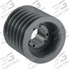 APPROVED VENDOR V-Belt Pulley: 5V520, 6 Groove, 5.2 in OD, Bushed Bore, SD, For 5V/5VX Belt Section (MPN 65V520SD). Key specifications — Pulley Industry Number: 5V520; Pitch Diameter: 5.2 in (5V); For Belt Section (broad, with similar types): 5V or 5VX.