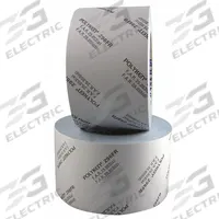 POLYKEN Duct Tape: Heavy Duty, White, 4 in Wd, 36 yd Lg, 7 mil Thick, 296FR, Fiberglass Cloth. Key specifications — attr1244200: Fiberglass Cloth; attr1244159: 296FR.
