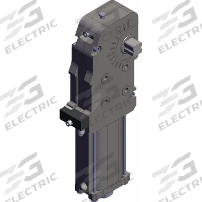 SMC Power Clamp Cylinder: 50 mm Bore Dia, Aluminum, CKZ5N, NPT, Turck, Left Arm/Right Arm Arm - Power Clamp Cylinders