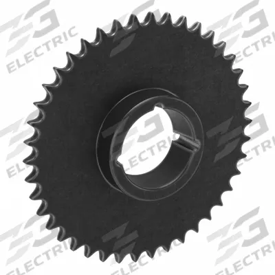 TRITAN Bushed Roller Chain Sprocket: For 50 Chain, 42 Teeth, 8.363 in Pitch Dia - Size 50 Bushed-Bore Roller Chain Sprockets