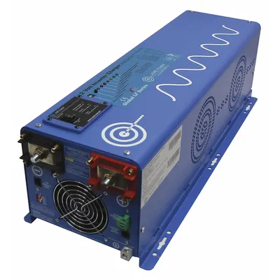 AIMS POWER Inverter and Battery Charger: Pure Sine Wave, Post - Single-Unit Inverters with Battery Charger