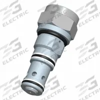 BUCHER HYDRAULICS Cartridge Valve: Screw-In, Screwdriver Adjustment, C10-25 Valve Cavity Size, POCI (MPN POCI-10-N-F-0-060). Key specifications — attr1012059: POCI-10-N-F-0-060; attr1250696: POCI; attr1011660: Nitrile; attr1011632: Screwdriver; attr1011635: BUCHER HYDRAULICS; attr1011636: Steel; attr1011644: C10-25.