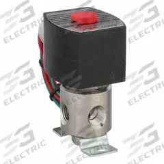 REDHAT Solenoid Valve: 3-Way, Normally Closed, 1/4 in Pipe Size, 110V AC/120V AC, Direct Mount (MPN EF8320G202). Key specifications — Pipe Size: 1/4 in; Voltage: 120V AC; Brand: REDHAT; Coil Enclosure: Explosion Proof.