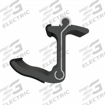 FAIRCHILD Edge Trim: Side Flap, 8 ft Overall Lg - Automotive Beltline Weatherstrip Seals