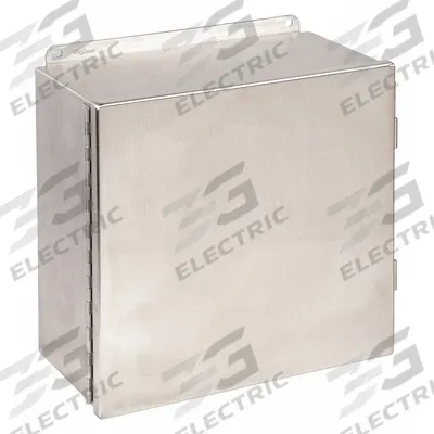 HOFFMAN Enclosure: Steel, 12 in x 10 in x 5 in, NEMA 12/13, Solid Cover - Steel Dust-Tight Enclosures
