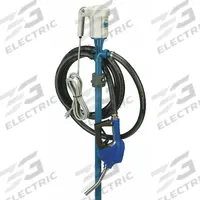 FINISH THOMPSON Electric Drum Pump: 115 V AC, 1/3 hp HP, Polypropylene, 5 gpm Max. Flow Rate (MPN EFP-40 & S1 DEF Kit). Key specifications — Brand: FINISH THOMPSON; Nozzle Material: FKM/Stainless Steel; Meter: Not Included; Pump Kit Type: Pump with Discharge Hose & Nozzle.