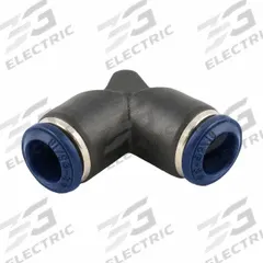 AIGNEP Push To Connect Fitting: 3/8 in OD x 1/4 in OD Size, Push-to-Connect x Push-to-Connect, Nylon (MPN 85130-06-04). Key specifications — Brand: AIGNEP; Color: Black/Blue.