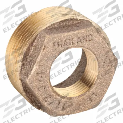 APPROVED VENDOR Metal Pipe Straight: Straight, 1 1/2 in x 3/4 in, Class 125, None Brass - Threaded Low-Pressure Pipe Fittings for Potable Water