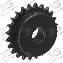 TSUBAKI Single Strand Sprocket: 40, For 1/2 in Chain Pitch, 1 in Bore Dia, 24 Teeth, Steel (MPN 40B24F-1). Key specifications — Brand: TSUBAKI.