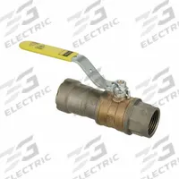 VIEGA MEGAPRESS Manual Two-Way Ball Valve: 1 in, Bronze, Straight, 125 psi Max. Pressure (CWP), PTFE (MPN 30640). Key specifications — Brand: VIEGA MEGAPRESS; Handle: Locking Lever.