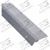 NATIONAL GUARD Door Weatherstripping: Brush Insert, 7 ft Lg, 3 1/4 in Wd, 2 1/2 in Ht (MPN H623A-84"). Key specifications — Insert Material: Nylon; Flange Material: Aluminum; Brand: NATIONAL GUARD.