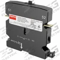 DAYTON Auxiliary Contact: 1NC, 10 A Max Current (AC), Side Mount, Side-Mounted (MPN 783XY7). Key specifications — Brand: DAYTON.
