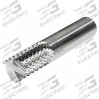 MICRO 100 Solid Router Bit: Diamond Cut, Fishtail, 3/8" Cut Dia, 1" LOC (MPN RDE-100)