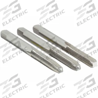 WIDIA GTD Tap Kit: M2x0.4 Metric, D3, 3 Flute - Three-Piece Hand Tap Sets