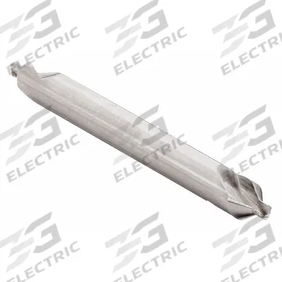 KEO Center Drill: Plain Type, #4, 60°, 5 in Overall Lg - Plain-Tip Center Drills