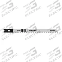 MILWAUKEE Jigsaw Blade: 6, 4 in Blade Lg, Carbon Steel, High Carbon Steel, U Shank, 5 Pieces, 5 PK (MPN 48-42-0500). Key specifications — attr1097715: Carbon Steel; attr1097719: 6; attr1097721: High Carbon Steel; attr1097728: MILWAUKEE.