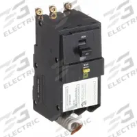 SQUARE D Miniature Circuit Breaker: 20 A, 120/208V AC, Three Phase, 10kA at 208/120V AC, 3 Poles (MPN QOB320GFI). Key specifications — Phase: Three; Amps: 20 A; AC Voltage Rating: 120/208V AC; Max. AIR Rating: 10kA at 208/120V AC; For Use With: QO Load Centers and NQ Panelboards; Brand: SQUARE D.