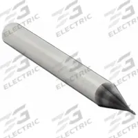OSG Ball End Mill: Carbide, WXL Coated, 2 Flute, 1/32" Mill Dia, 1/32" LOC, 2-1/2" OAL (MPN 36100111)