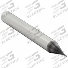 OSG Ball End Mill: Carbide, WXL Coated, 2 Flute, 1/32" Mill Dia, 1/32" LOC, 2-1/2" OAL (MPN 36100111)